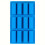 1/2/3 pcs Large 12-cavity rectangular granola bar silicone mold 1