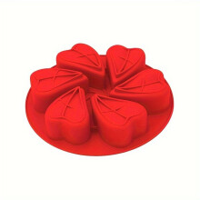Moule à pâtisserie en silicone en forme de cœur