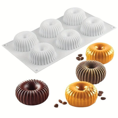 Moule à beignets en silicone, 1 pièce.