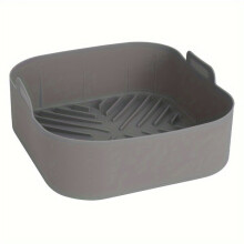 Silicone baking mat for deep fryer