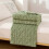 Moderne jacquard grof gebreide plaid 1