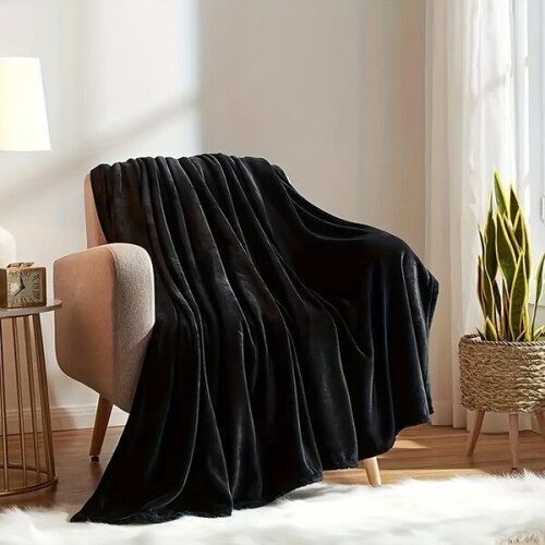 Fleece flannel blanket