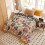 Drei-Jahreszeiten-Decke mit Blumenmuster 1