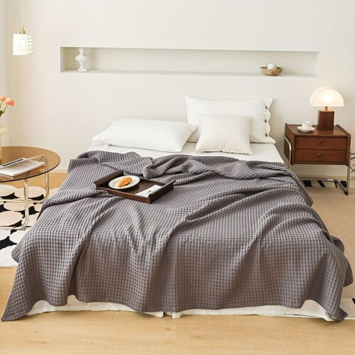coperta a quadri in cotone
