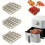 Quadratische Silikon-Backofen-Grillform, BPA-frei 1