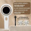 Rechargeable fabric shaver with LED display. 1