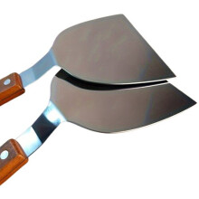 Spatules à barbecue en acier inoxydable, lot de 2 pièces.