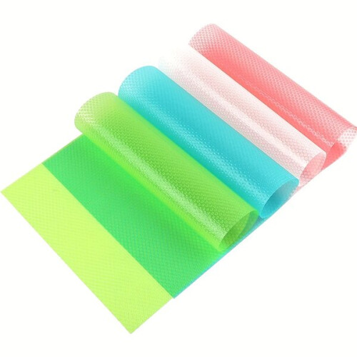 Refrigerator shelf mats