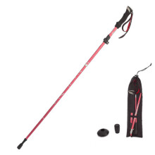 Portable trekking pole for mountaineering