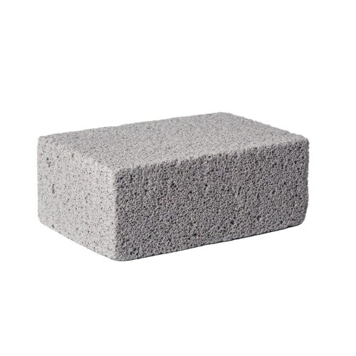 Grill cleaning brush stone