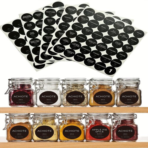 Spice label set 180 pcs.