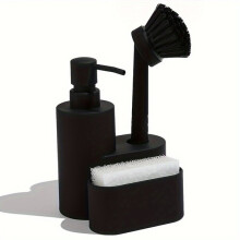 3-in-1 afwasmiddeldispenser met spons