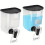 Wall-mounted mouthwash dispenser 1