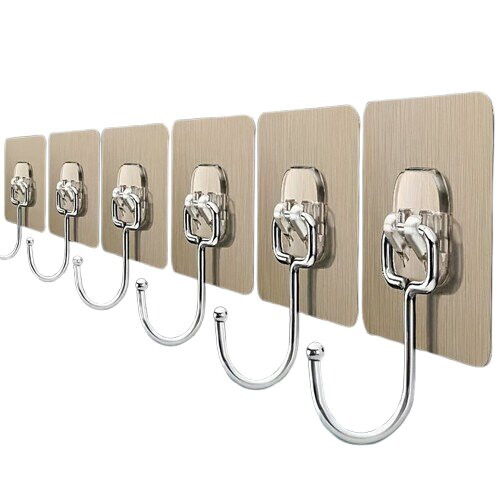 Adhesive wall hooks for the kitchen