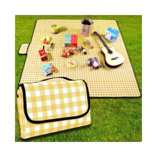 Picnic Blanket Waterproof Beach Rug 180200cm Picnic Mat Washable Lightweight yellow
