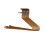 Z-shaped trouser hanger 1
