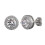 Silver earrings with zirconia 1