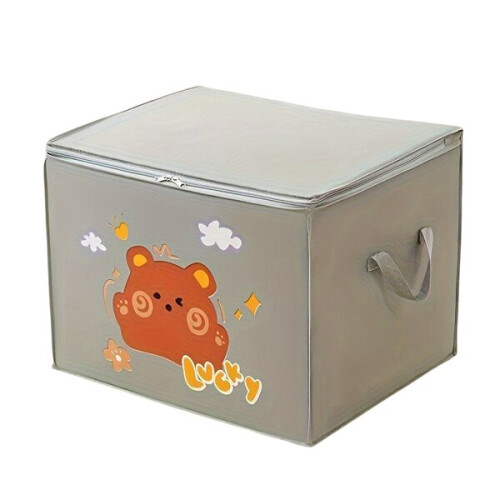 Cute cartoon bear storage box