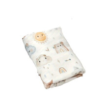 Bamboo muslin diaper blankets