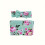 Set composto da fascia per capelli floreale e coperta. 1