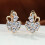 Zirkonia-Blumen-Clip-Ohrringe 1