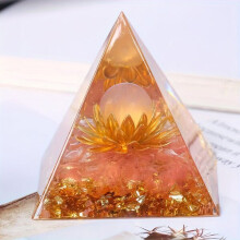 Orgone pyramid with flower of life