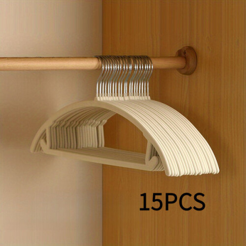 Fluweel plastic hanger set