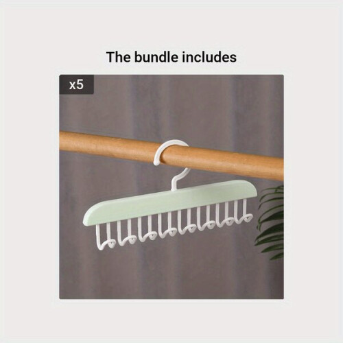 Houten multifunctionele riemhanger
