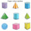 Set geometrische modellen 3D-2D 1