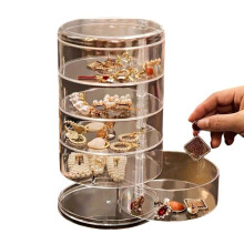 5-layer rotating jewelry organizer