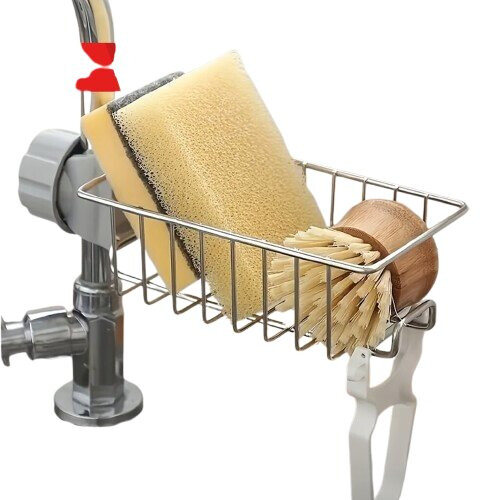 Support d'évier de cuisine en acier inoxydable