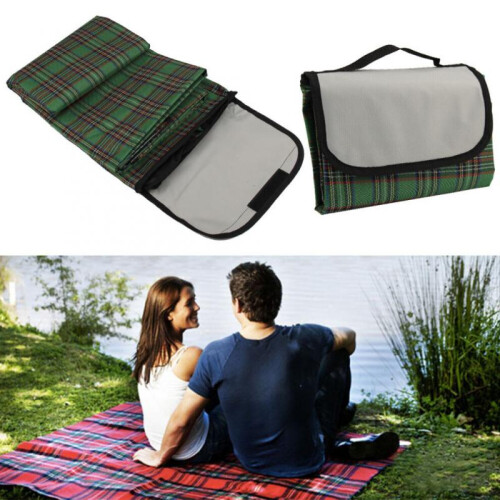 (Red) (Green) XL Waterproof Picnic Blanket