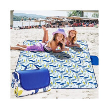 Picnic Blanket Waterproof Sandproof Beach Mat, Travel Portable Beach Blanket, Outdoor Picnic