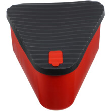 Large Red Silicone Pizza Storage Box Cake Pie Dessert Box Cover Reusable Lunch Box for Travel Camping