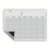 Magnetisch whiteboard voor de kalender 1