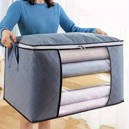 Spacious fabric storage case