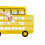 Schoolbus Alfabet Tas 1