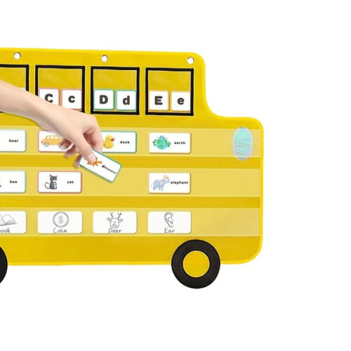 Schoolbus Alfabet Tas