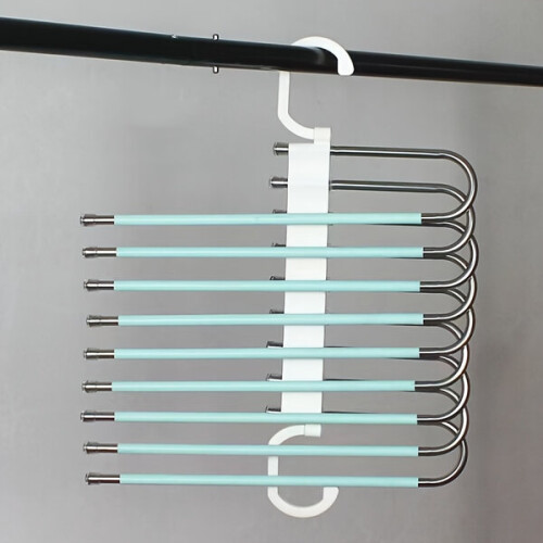 9-tier metal trouser hangers