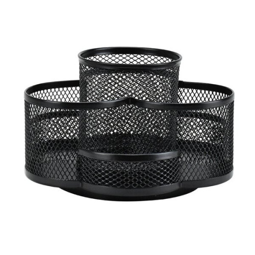 Draaibare metalen pennenhouder