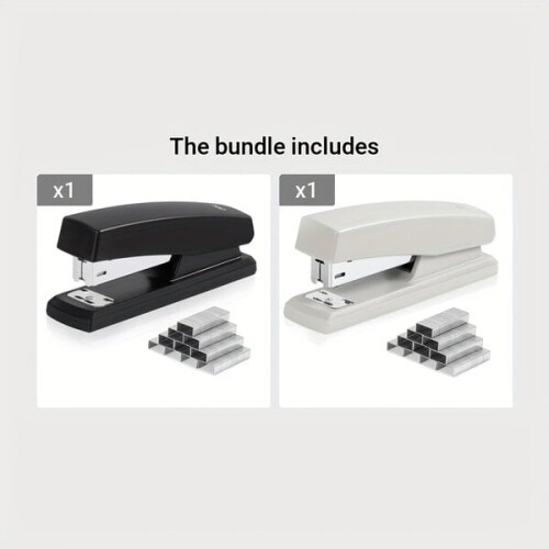 Compacte nietmachine met nietjes