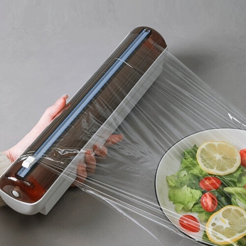 Küchenfolienabroller mit Saugnapf