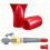 Leaf Blower Flat Nozzle & Flare Tip Nozzle Kit for  60V Flexvolt Leaf Blower DCBL772X1, DCBL772-Red 3