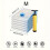 Vacuum compression bags with pump 1