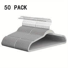 Velvet clothes hangers 50 pcs.
