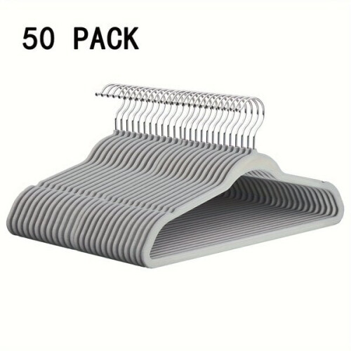 Velvet clothes hangers 50 pcs.