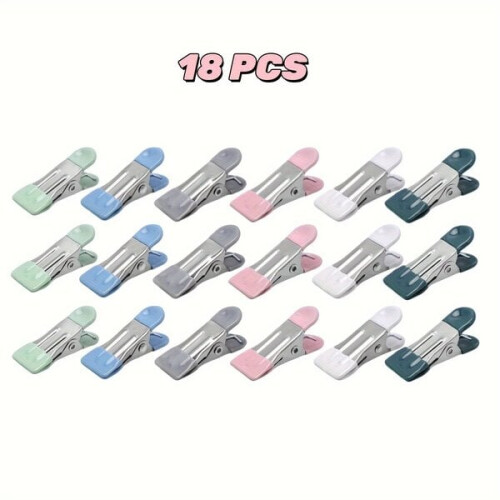 BAOFALI Sturdy Metal Clothespins with Rubber