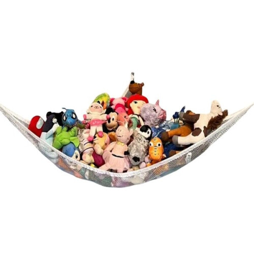 Wall net for plush toys
