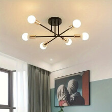 Lustre industriel moderne Sputnik