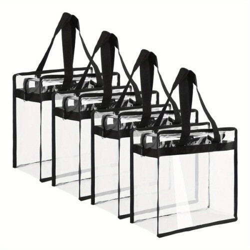 Sacchetti giocattolo in PVC trasparente